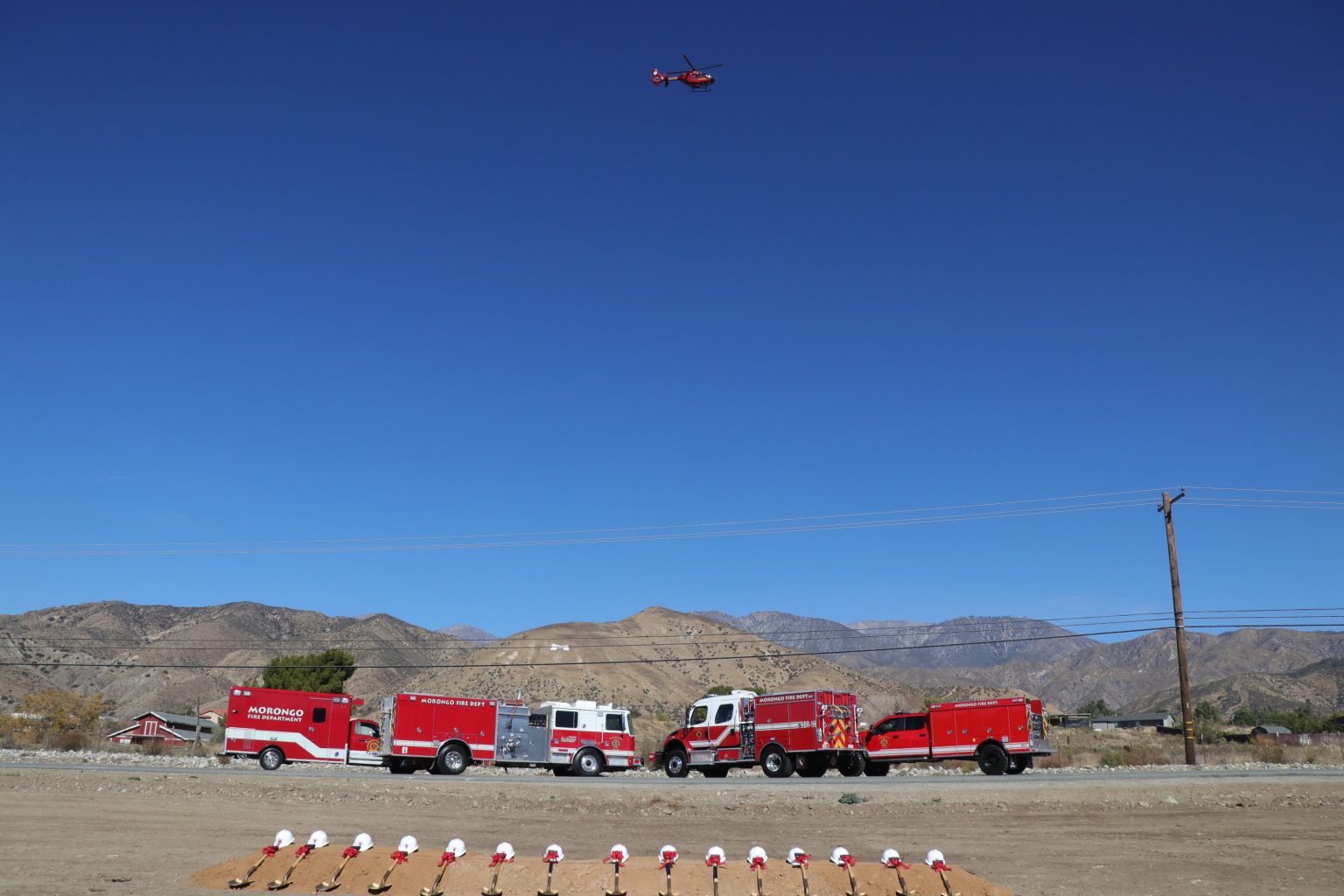 Morongo Fire Station Groundbreaking Marks New Era for Public Safety